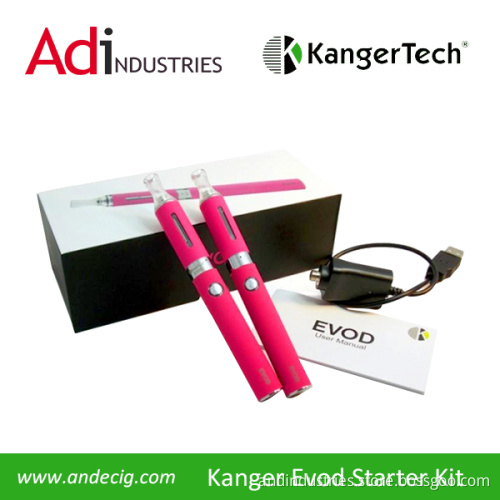 Original Kanger Evod Double Starter Kit High Quality 650mAh Evod Electronic Cigarette Kit
